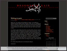 Tablet Screenshot of dragonesslair.wordpress.com