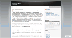 Desktop Screenshot of clienteincognito.wordpress.com