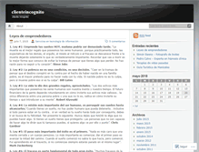 Tablet Screenshot of clienteincognito.wordpress.com