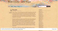 Desktop Screenshot of ideiasloucas.wordpress.com