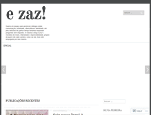 Tablet Screenshot of blogzaz.wordpress.com