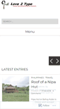 Mobile Screenshot of love2type.wordpress.com