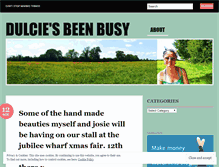 Tablet Screenshot of dulciesbeenbusy.wordpress.com