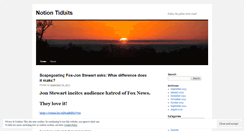 Desktop Screenshot of notiontb.wordpress.com