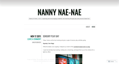 Desktop Screenshot of nannynaenae.wordpress.com