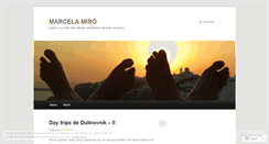 Desktop Screenshot of marcelamiro.wordpress.com