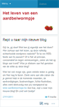 Mobile Screenshot of aardbeiwormpje.wordpress.com