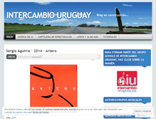Tablet Screenshot of intercambiouruguay.wordpress.com