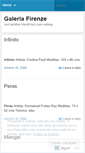 Mobile Screenshot of galeriafirenze.wordpress.com