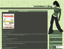 Tablet Screenshot of delti046im1.wordpress.com