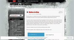 Desktop Screenshot of futeboleditaduras.wordpress.com