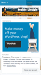 Mobile Screenshot of healthylifestyleone.wordpress.com