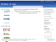 Tablet Screenshot of gogreennsave.wordpress.com