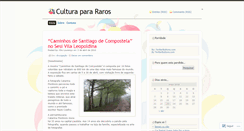 Desktop Screenshot of culturaparararos.wordpress.com