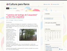 Tablet Screenshot of culturaparararos.wordpress.com