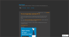 Desktop Screenshot of blueengine.wordpress.com