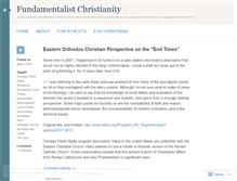 Tablet Screenshot of fundamentalist.wordpress.com