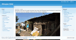 Desktop Screenshot of ethiopianchild.wordpress.com