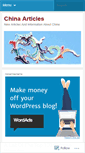 Mobile Screenshot of chinachina.wordpress.com