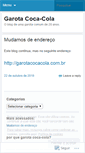 Mobile Screenshot of garotacocacola.wordpress.com
