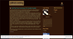 Desktop Screenshot of callina.wordpress.com