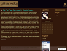 Tablet Screenshot of callina.wordpress.com