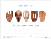 Tablet Screenshot of mrsfenton.wordpress.com