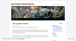 Desktop Screenshot of eosinophilic.wordpress.com