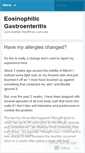 Mobile Screenshot of eosinophilic.wordpress.com