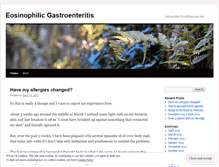 Tablet Screenshot of eosinophilic.wordpress.com