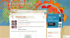 Desktop Screenshot of cakemastersuk.wordpress.com