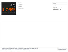 Tablet Screenshot of 3dworksgr.wordpress.com