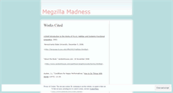 Desktop Screenshot of megpolley.wordpress.com