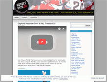 Tablet Screenshot of hockeyhype.wordpress.com