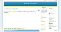 Desktop Screenshot of muhasebe.wordpress.com