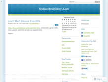 Tablet Screenshot of muhasebe.wordpress.com