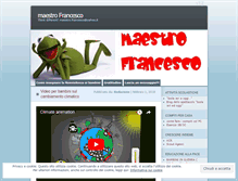 Tablet Screenshot of maestrofrancesco.wordpress.com
