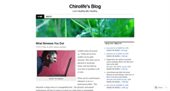 Desktop Screenshot of chirolifenow.wordpress.com