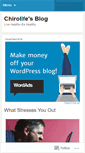 Mobile Screenshot of chirolifenow.wordpress.com