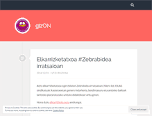 Tablet Screenshot of gizonezko.wordpress.com