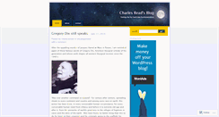 Desktop Screenshot of charleswread.wordpress.com