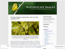 Tablet Screenshot of naturescapeimages.wordpress.com