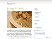 Tablet Screenshot of charcuterista.wordpress.com