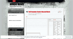 Desktop Screenshot of hondomovie.wordpress.com