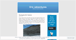 Desktop Screenshot of ericadventures.wordpress.com