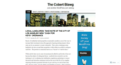 Desktop Screenshot of cobertlaw.wordpress.com