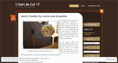 Desktop Screenshot of hortcal17.wordpress.com