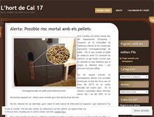 Tablet Screenshot of hortcal17.wordpress.com