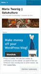 Mobile Screenshot of mariatwarog.wordpress.com