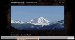 Desktop Screenshot of mountbakerrentals.wordpress.com